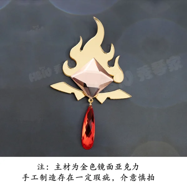 陰陽師 タイシャクテン コスプレウィッグ 短髪 白粉グラデーション ハロウィン - 画像 (10)