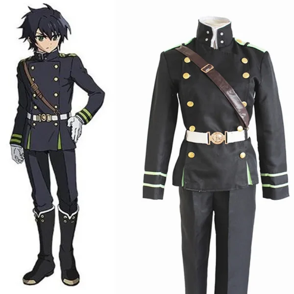 終わりのセラフ 百夜優一郎 コスプレ衣装 フルセット 制服スタイル