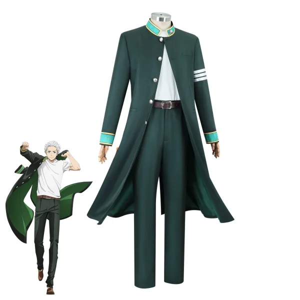 アニメ風ウィンドブレーカー 烏間ハジメコスプレ 仮装ウィッグ制服 ハロウィン - 画像 (2)