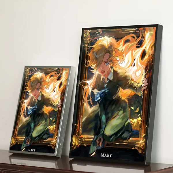 クラシックホラーIb 恐怖美術館 防水ポスター 紙ステッカー コーヒーハウスバー 美術壁画 - 画像 (10)