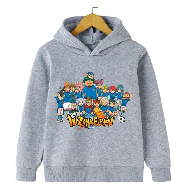 イナズマイレブンGO フーディー 子供用 長袖 秋冬 カートゥーン 男女兼用 キャジュアルトップ - 画像 (14)