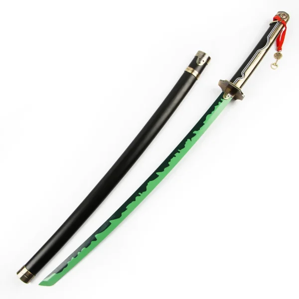 終わりのセラフ 百夜優一郎 100cm 木製刀剣 アスラマル 黒い悪魔 コスプレ衣装パーティー用 - 画像 (2)