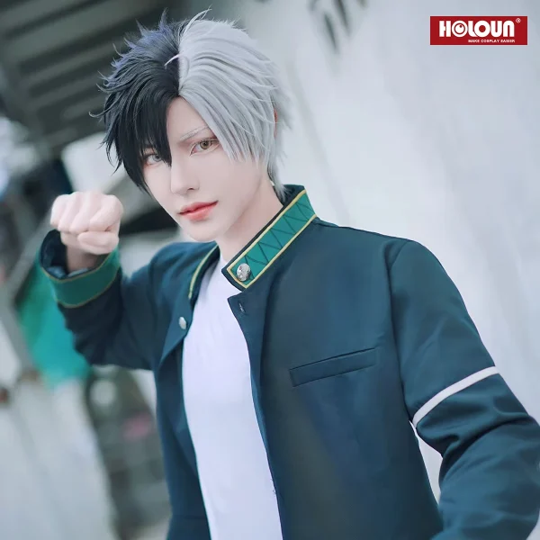 ハルカサクラ風ブレーカーコスプレ ウィッグ付 学ランセット - 画像 (2)