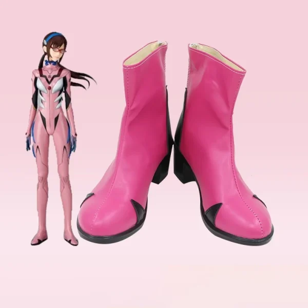 EVA マリ コスプレ ハーフブーツ カスタムメイド ポールダンス用