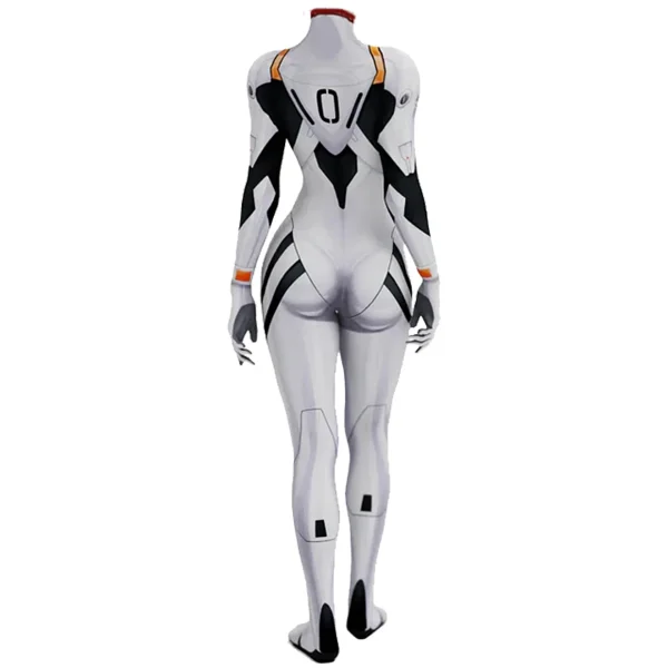 アニメ EVA アヤナミ レイ コスプレ 服装 ボディースーツ 3D プリント ゼンタイ - 画像 (5)