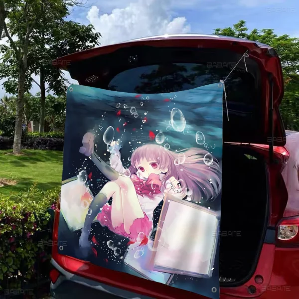 クラシックホラーIb恐怖美術館 DIYフラッグ ファミリー写真 リビング装飾 壁アート - 画像 (12)