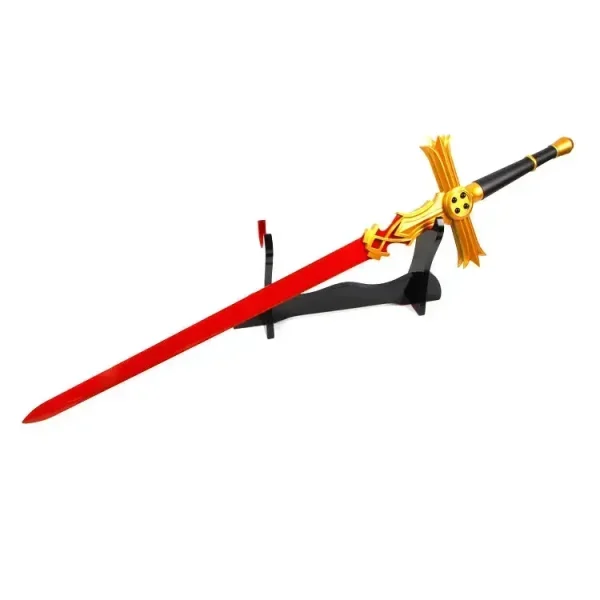 終わりのセラフ 三葉ミカエラ 115cm 木製剣 コスプレ武器モデル ハロウィン衣装パーティー小物 - 画像 (2)