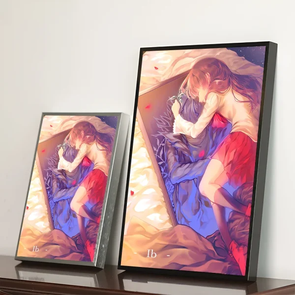 クラシックホラーIb 恐怖美術館 防水ポスター 紙ステッカー コーヒーハウスバー 美術壁画 - 画像 (13)