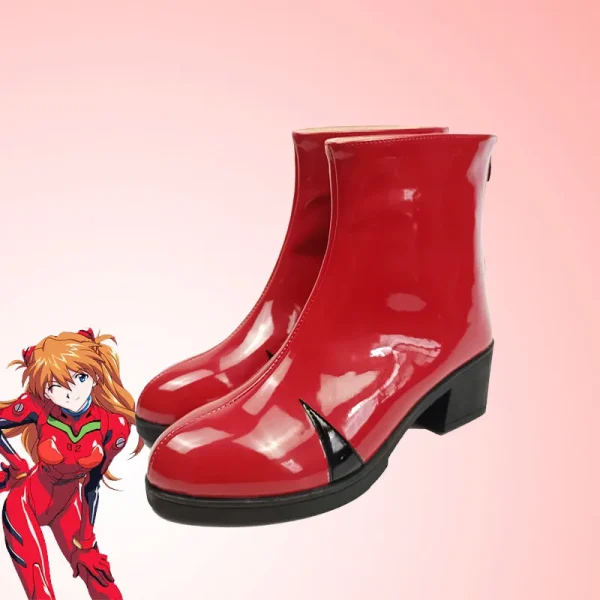 EVA02 明日香 ラングレー・ソーリュ コスプレブーツ カスタムメイド