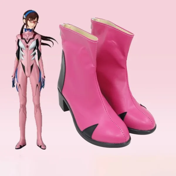 EVA マリ コスプレ ハーフブーツ カスタムメイド ポールダンス用 - 画像 (2)